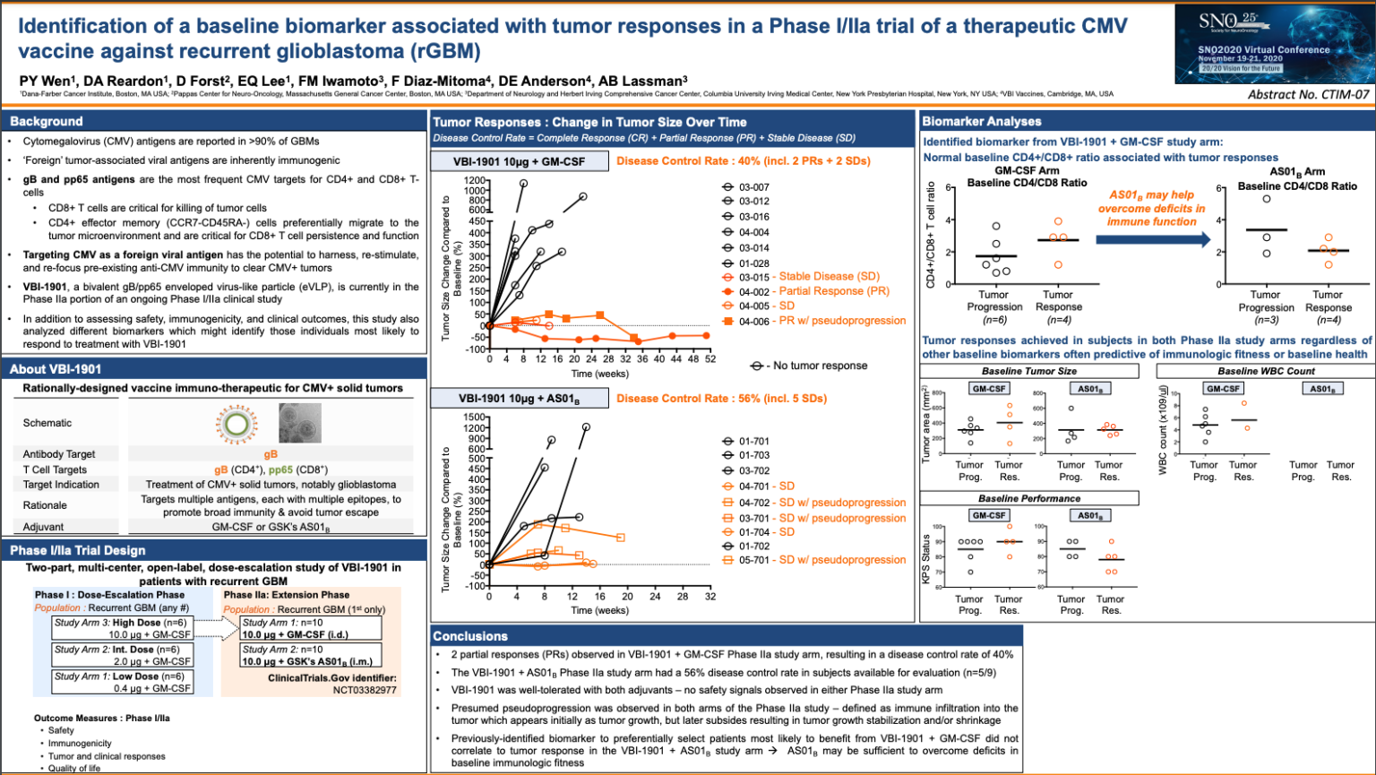 VBI Vaccines Announces Positive Interim Phase 2a Data From VBI-1901 In ...