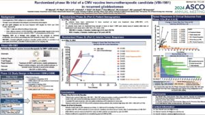 Randomized phase IIb trial of a CMV vaccine immunotherapeutic candidate (VBI-1901)  in recurrent glioblastomas